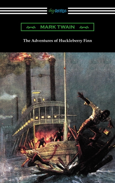 Book Cover for Adventures of Huckleberry Finn (with an Introduction by Brander Matthews) by Mark Twain