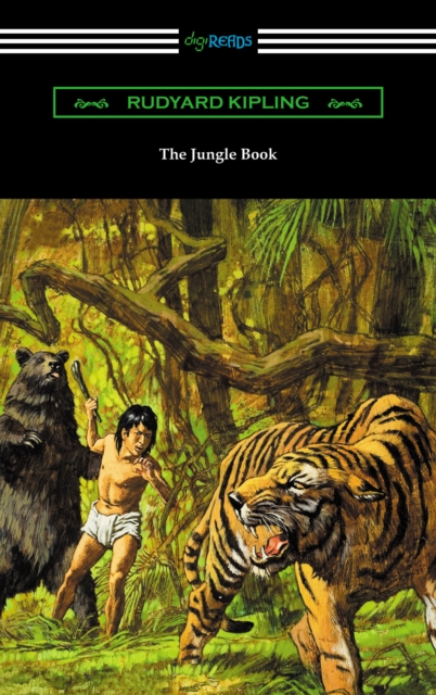 Book Cover for Jungle Book (Illustrated by John L. Kipling, William H. Drake, and Paul Frenzeny) by Rudyard Kipling