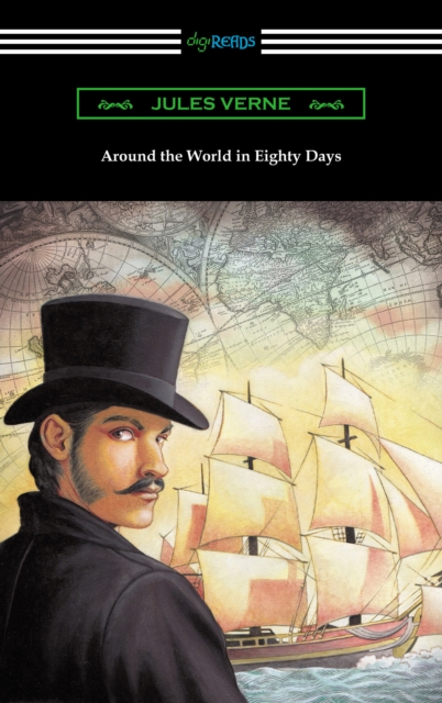 Book Cover for Around the World in Eighty Days (Translated by George Makepeace Towle) by Jules Verne