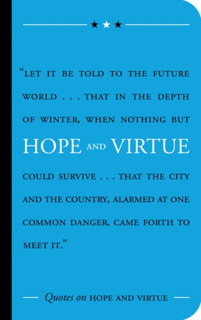 Book Cover for Quotes on Hope and Virtue by Various