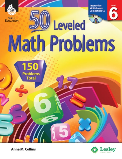 Book Cover for 50 Leveled Math Problems Level 6 ebook by Anne Collins