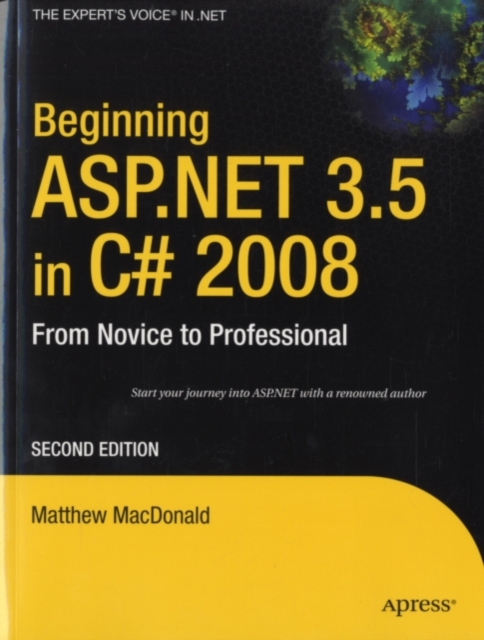 Book Cover for Beginning ASP.NET 3.5 in C# 2008 by Matthew MacDonald