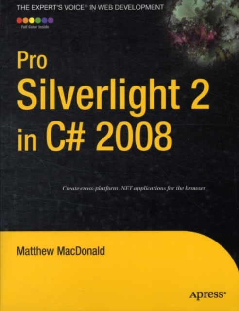 Book Cover for Pro Silverlight 2 in C# 2008 by Matthew MacDonald