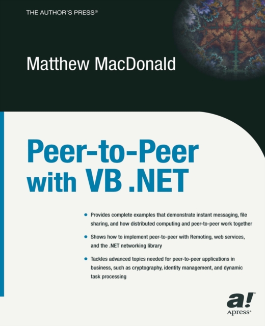 Book Cover for Peer-to-Peer with VB .NET by Matthew MacDonald