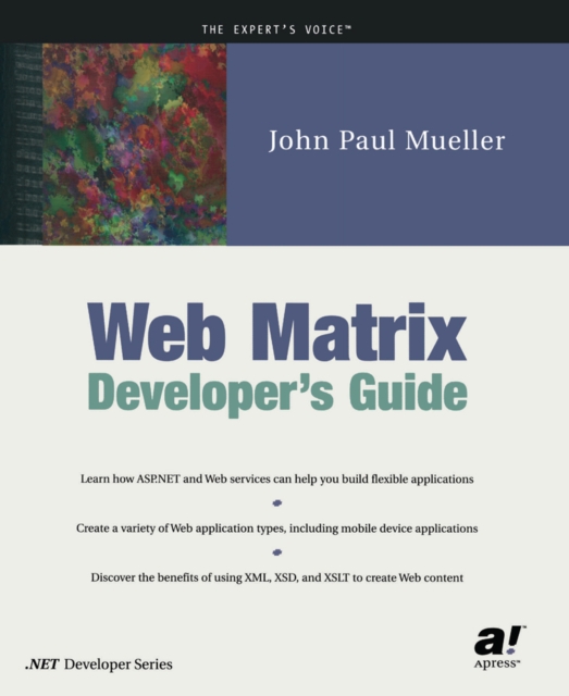 Book Cover for Web Matrix Developer's Guide by John Mueller