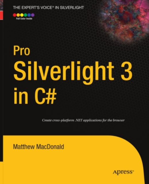 Book Cover for Pro Silverlight 3 in C# by Matthew MacDonald