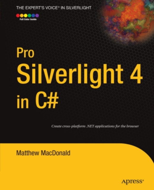 Book Cover for Pro Silverlight 4 in C# by Matthew MacDonald