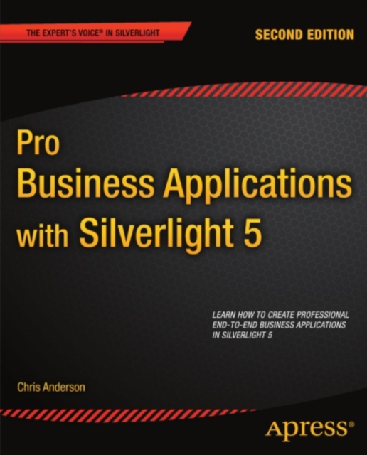 Book Cover for Pro Business Applications with Silverlight 5 by Chris Anderson