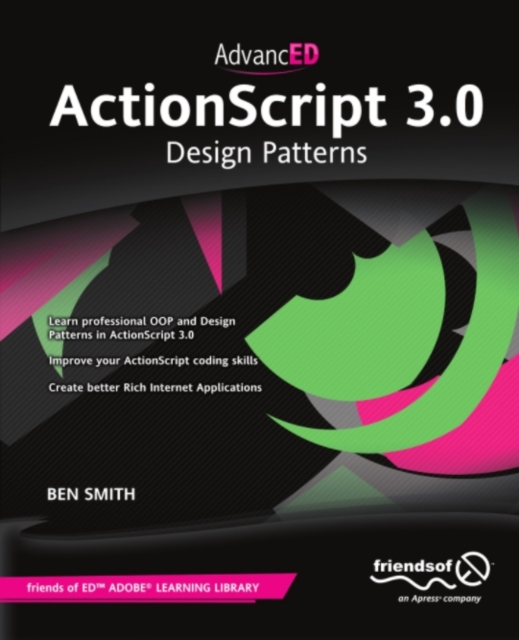 Book Cover for AdvancED ActionScript 3.0 by Ben Smith