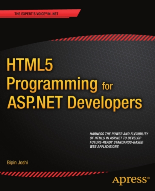 Book Cover for HTML5 Programming for ASP.NET Developers by Bipin Joshi