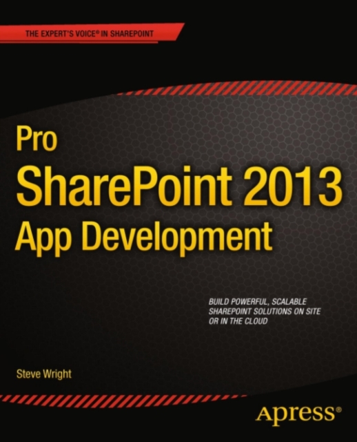 Book Cover for Pro SharePoint 2013 App Development by Wright, Steve