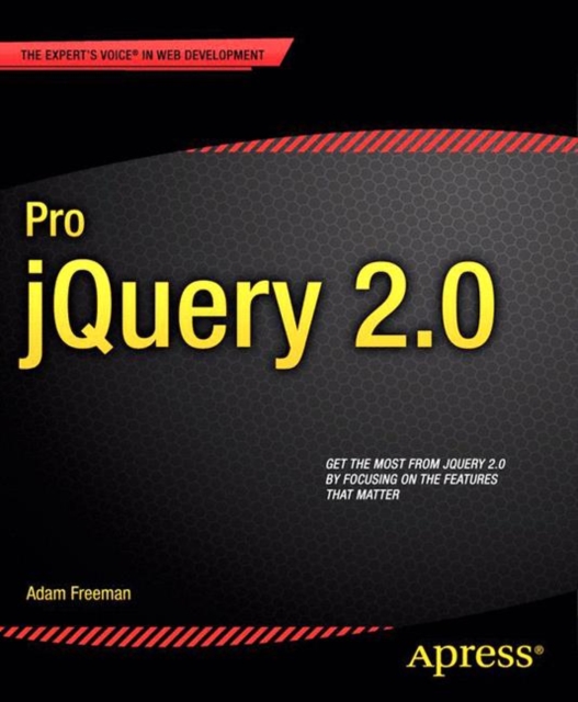 Book Cover for Pro jQuery 2.0 by Freeman, Adam