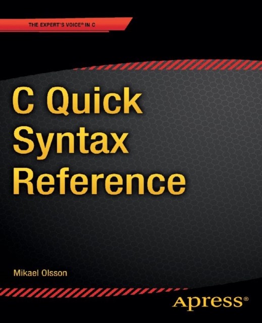 Book Cover for C Quick Syntax Reference by Mikael Olsson