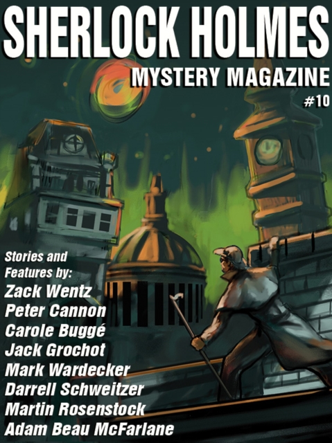 Book Cover for Sherlock Holmes Mystery Magazine #10 by Arthur Conan Doyle