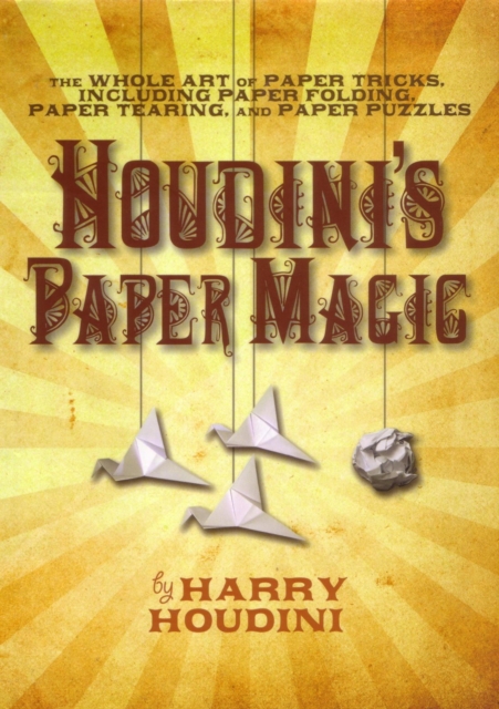 Book Cover for Houdini's Paper Magic by Harry Houdini