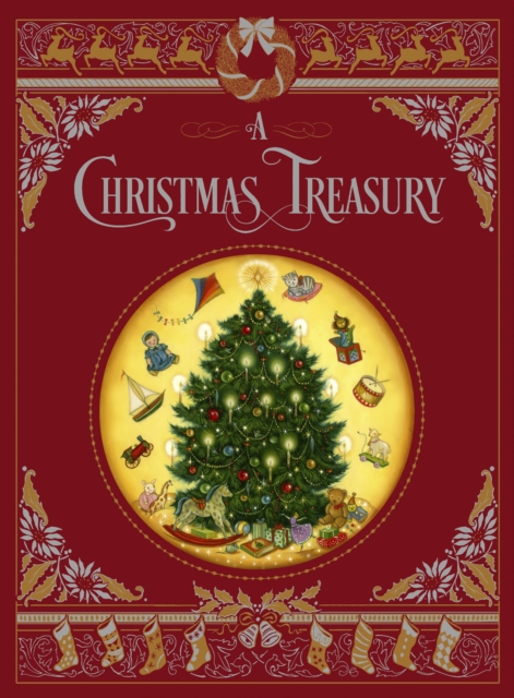 Book Cover for Christmas Treasury (Barnes & Noble Collectible Editions) by Various