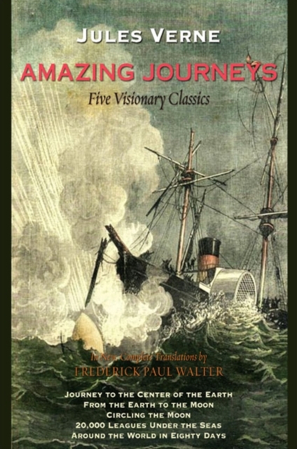 Book Cover for Amazing Journeys by Jules Verne