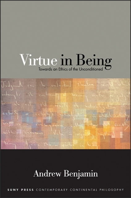 Book Cover for Virtue in Being by Andrew Benjamin