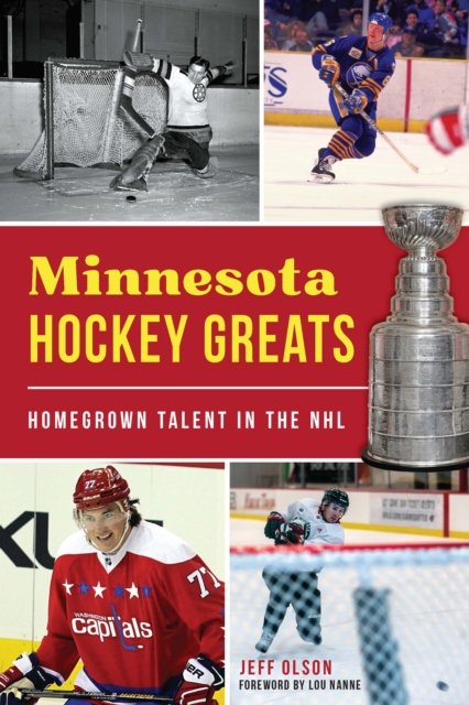 Book Cover for Minnesota Hockey Greats by Jeff H. Olson