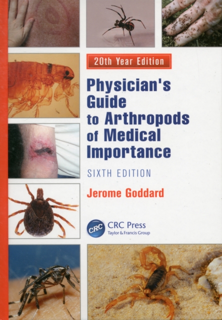 Book Cover for Physician's Guide to Arthropods of Medical Importance by Jerome Goddard