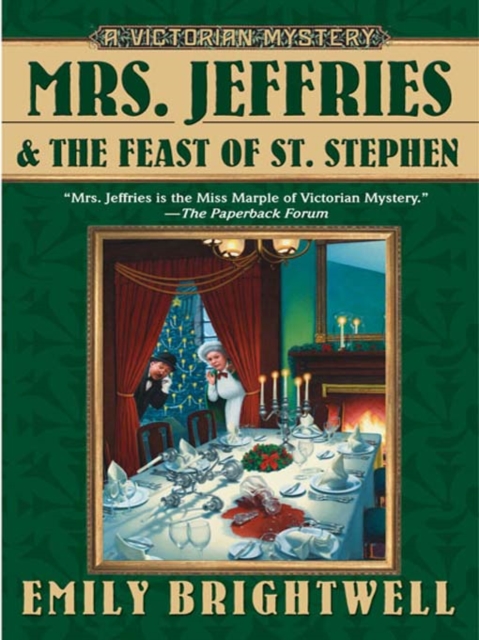 Book Cover for Mrs. Jeffries and the Feast of St. Stephen by Emily Brightwell