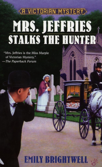 Book Cover for Mrs. Jeffries Stalks the Hunter by Emily Brightwell