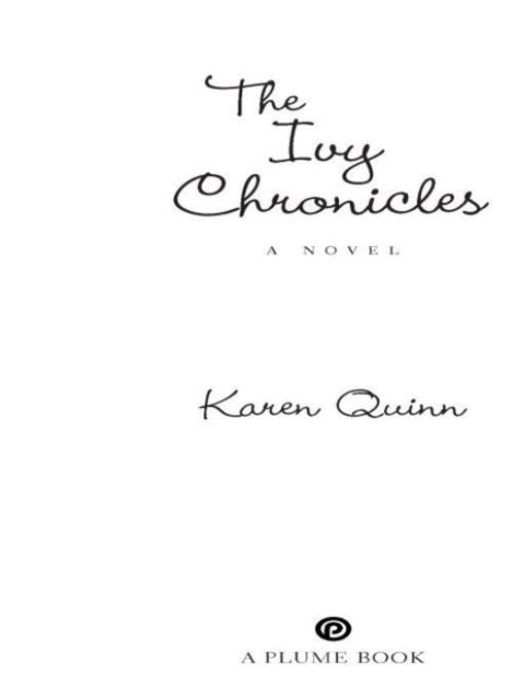 Book Cover for Ivy Chronicles by Karen Quinn