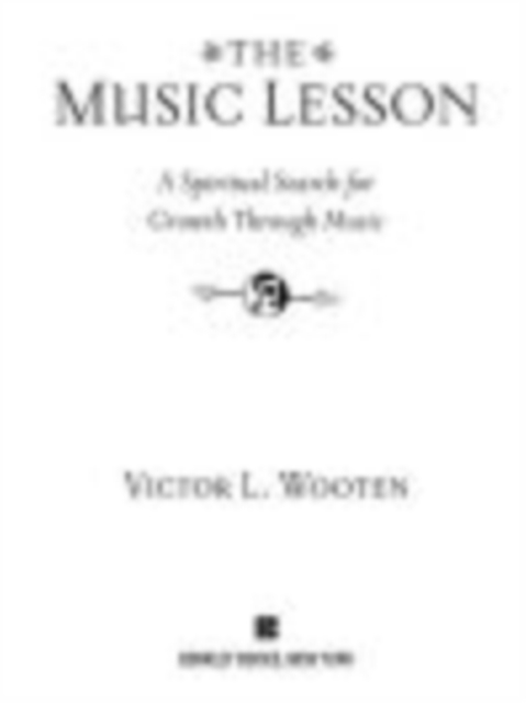 Book Cover for Music Lesson by Victor L. Wooten