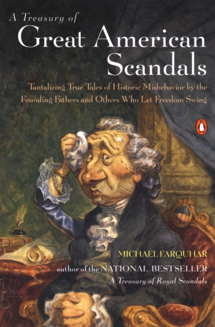 Book Cover for Treasury of Great American Scandals by Michael Farquhar