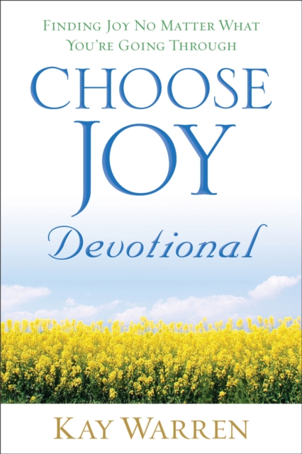 Book Cover for Choose Joy Devotional by Kay Warren