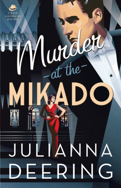 Book Cover for Murder at the Mikado (A Drew Farthering Mystery Book #3) by Julianna Deering