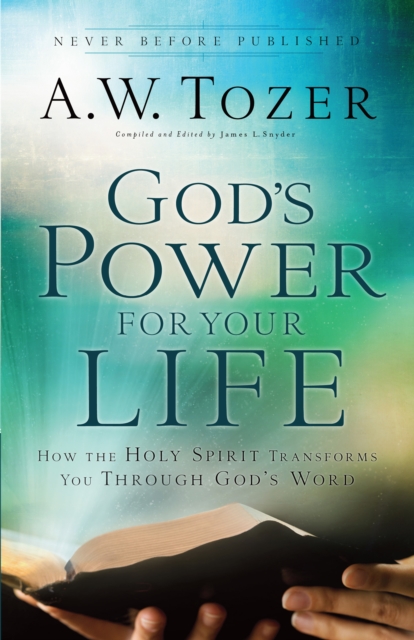 Book Cover for God's Power for Your Life by A.W. Tozer