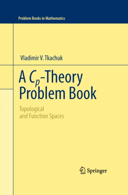 Book Cover for Cp-Theory Problem Book by Vladimir V. Tkachuk