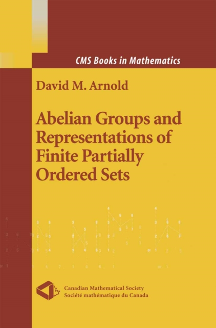 Book Cover for Abelian Groups and Representations of Finite Partially Ordered Sets by Arnold, David