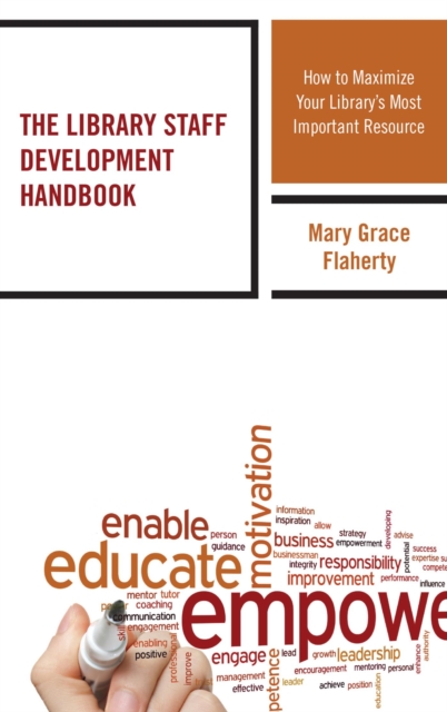 Book Cover for Library Staff Development Handbook by Mary Grace Flaherty