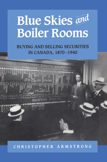 Book Cover for Blue Skies and Boiler Rooms by Chris Armstrong