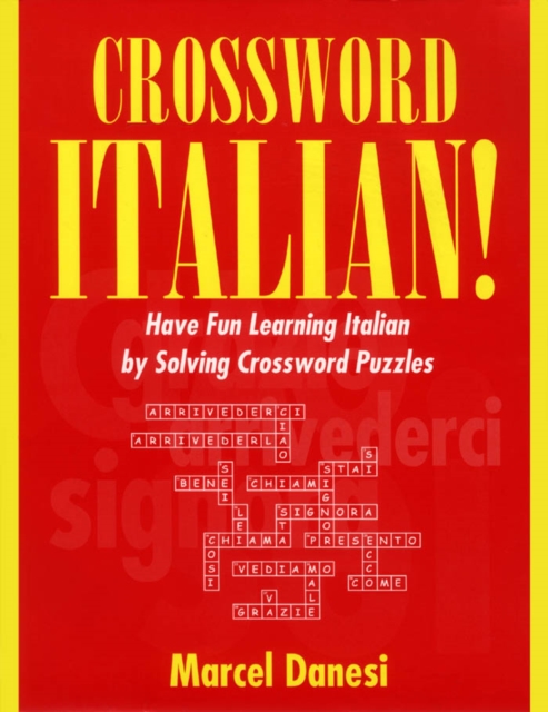 Book Cover for Crossword Italian! by Marcel Danesi