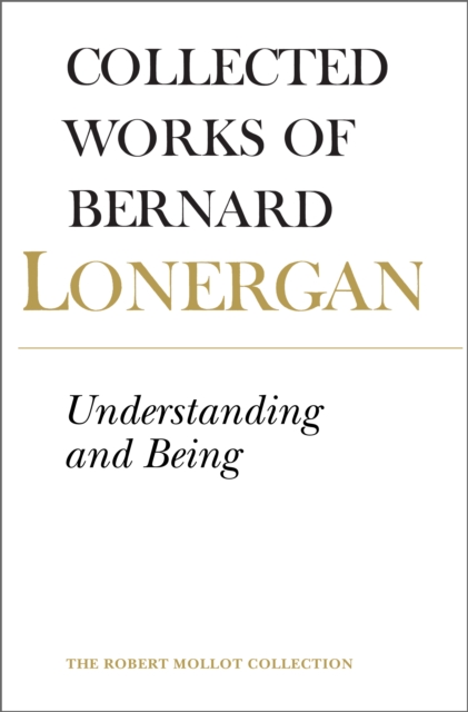 Book Cover for Understanding and Being by Bernard Lonergan