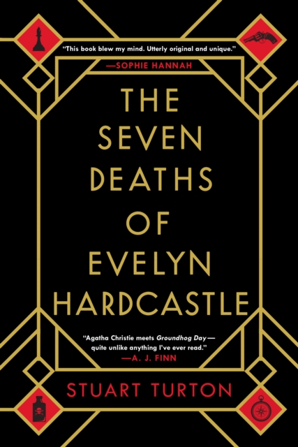 Book Cover for Seven Deaths of Evelyn Hardcastle by Stuart Turton