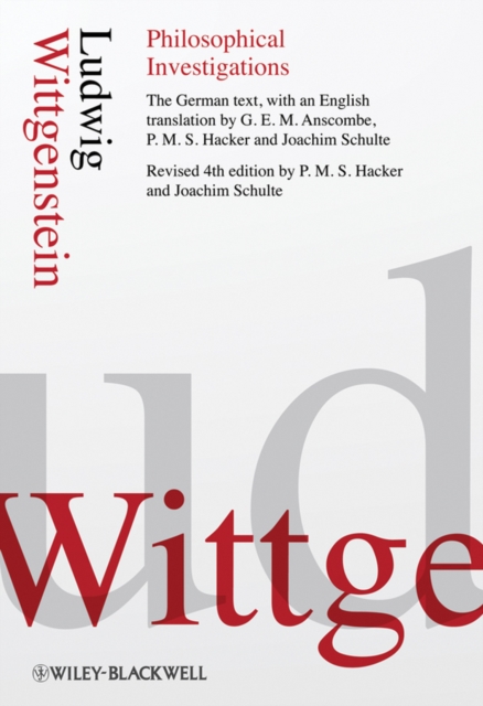 Book Cover for Philosophical Investigations by Ludwig Wittgenstein