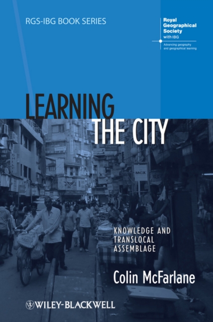 Book Cover for Learning the City by Colin McFarlane