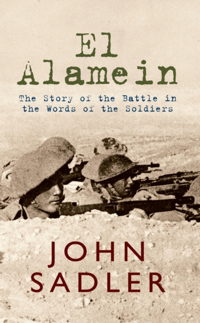 Book Cover for El Alamein by Sadler, John