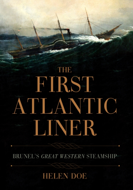 Book Cover for First Atlantic Liner by Helen Doe