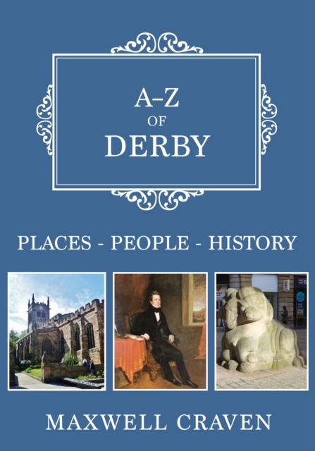 Book Cover for A-Z of Derby by Craven, Maxwell