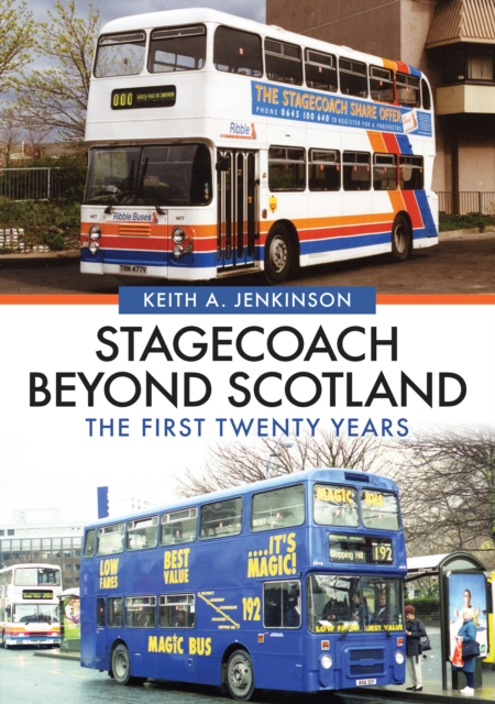 Book Cover for Stagecoach Beyond Scotland by Keith A. Jenkinson