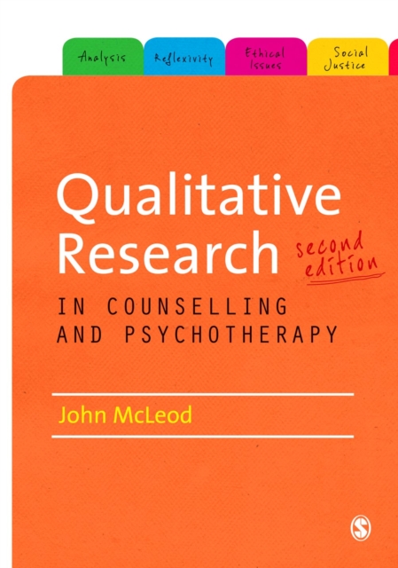 Book Cover for Qualitative Research in Counselling and Psychotherapy by John McLeod