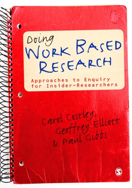 Book Cover for Doing Work Based Research by Carol Costley, Geoffrey C Elliott, Paul Gibbs