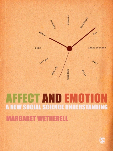 Book Cover for Affect and Emotion by Margaret Wetherell