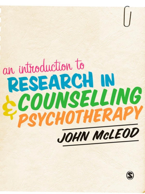 Book Cover for Introduction to Research in Counselling and Psychotherapy by John McLeod