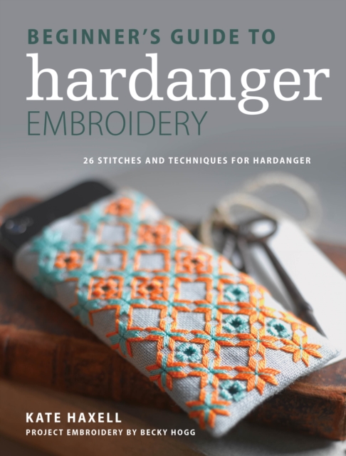 Book Cover for Beginner's Guide to Hardanger Embroidery by Kate Haxell